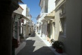 Chora of Andros, main street of the old town, 090597.jpg