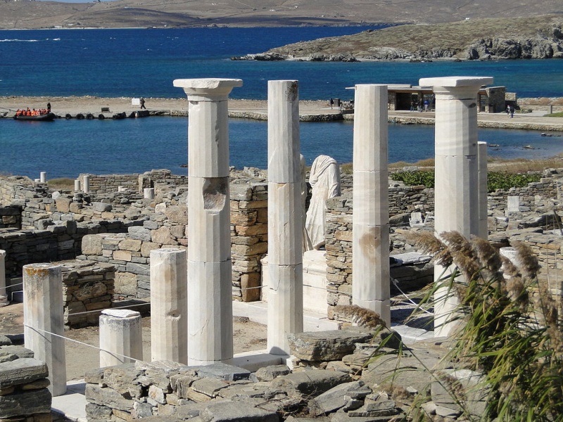 Soubor:House of Cleopatra, Delos.jpg