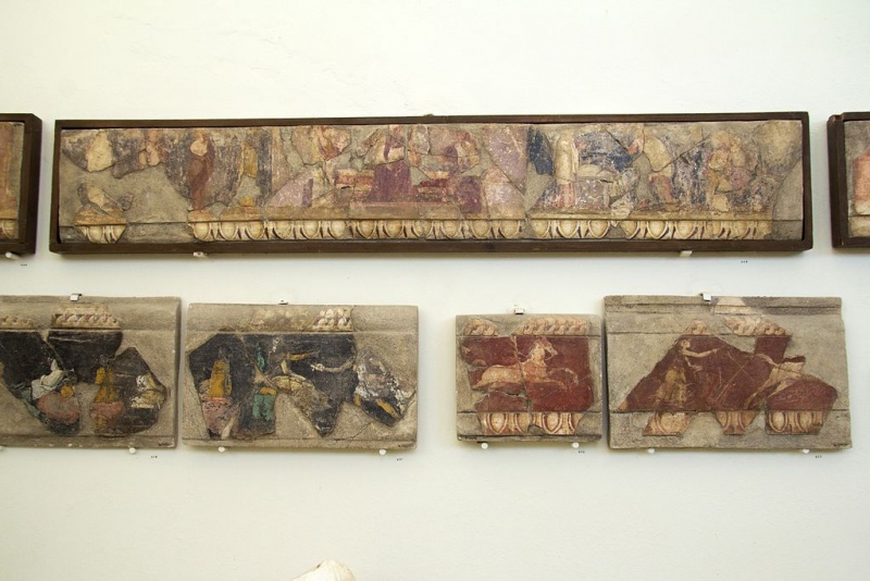Soubor:Mural paintings, ca 100 BC, Delos, 143475.jpg