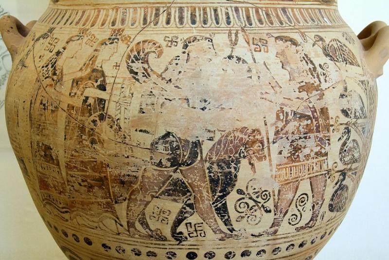 Soubor:Large amphora, Melian style, Paros, 7th c BC, AM Paros A 2652, 144037.jpg
