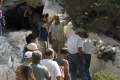 Church service in the Cave of Ag. Ioannes Prodromos, Irakleia, 28. 8. 2008 084462.jpg