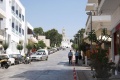 Chora of Tinos, main Street to pilgrimage church, 090751.jpg