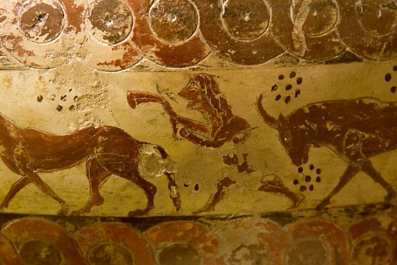 Soubor:Etruscan-Corinthian scale amphora, miniaturist, 620-600 BC, Prague Kinsky, NM-HM10 4781, 142137.jpg
