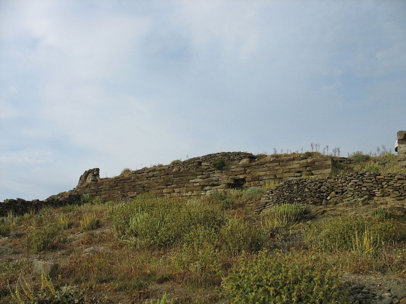 Soubor:Vryokastro archaeological site (centre of site).JPG