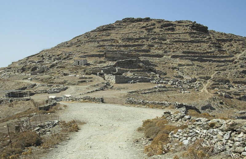 Soubor:Archaeological site Minoa on Amorgos, general view 084983.jpg