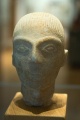 Cycladic Head of a man, marble, Amorgos 2800–2300 BC, Ashmolean M, AE 147, 142374.jpg