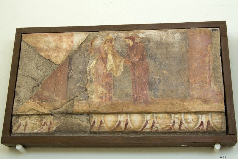 Soubor:Mural painting, ca 100 BC, Delos, 143465.jpg
